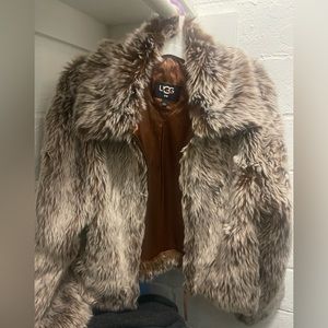 UGG KALI FAUX FUR JACKET